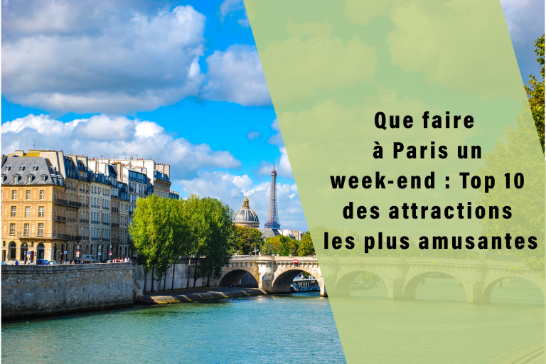 Que faire à Paris un week-end