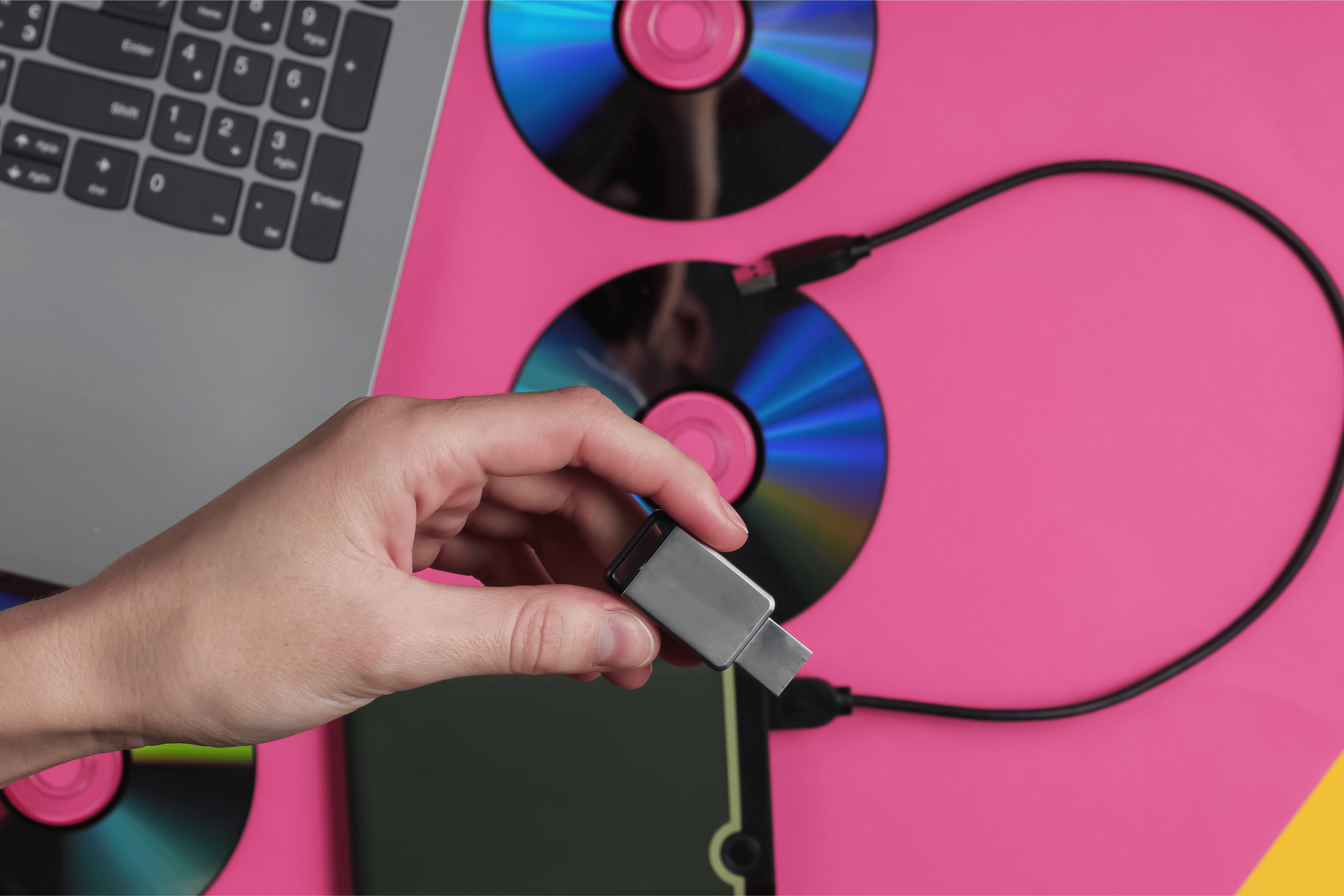 Copier cd sur clé USB